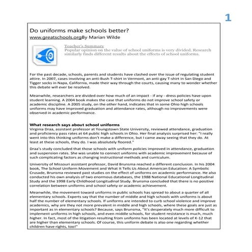 Literature Review Handouts