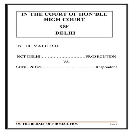 memorial of ipc sec 302 and 326 B