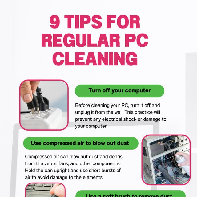 9 Tips for regular PC Cleaning | PDF