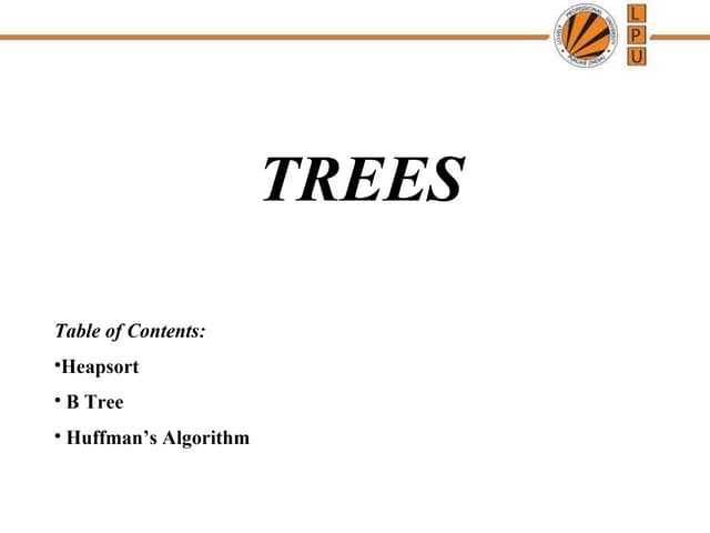 trees | PPT