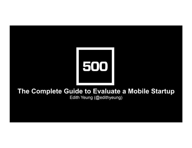 [PreMoney MENA 2015] 500 Startups >...