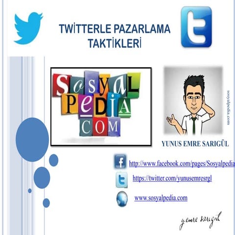 Twitter ile pazarlama taktikleri
