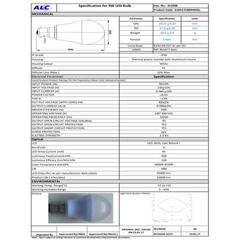 9w-led-bulb-specifications-alisha-lights-controls-noida-pdf