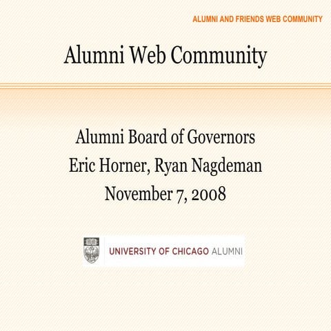 Summary to the Board; 11-08