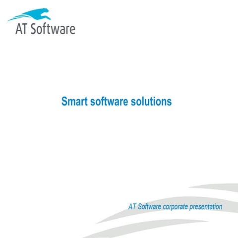 ABTO Software presentation 2016 | PPTX