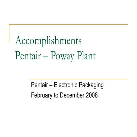 Accomplishments   Poway