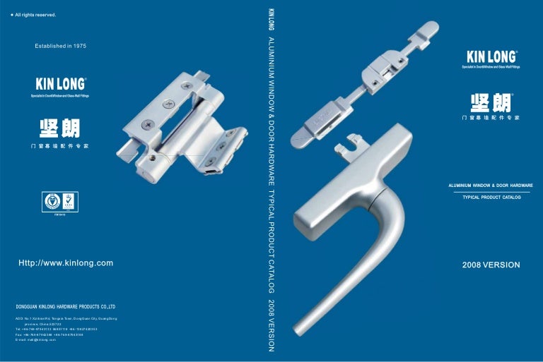 Aluminium Window And Door Hardware Fittings