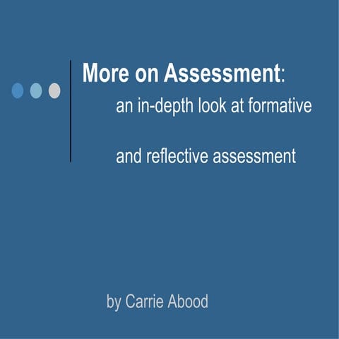 Assessment