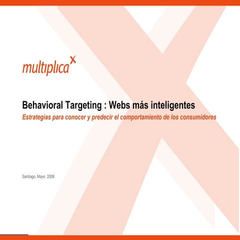 Behaviour­ Targeting