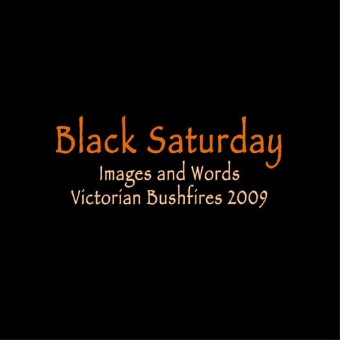 Black Saturday