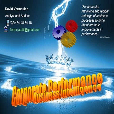 Change, corporate Performance Management