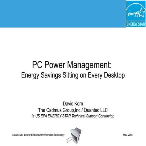Computer Power Management
