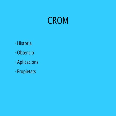 Crom Powerpoint | PPT