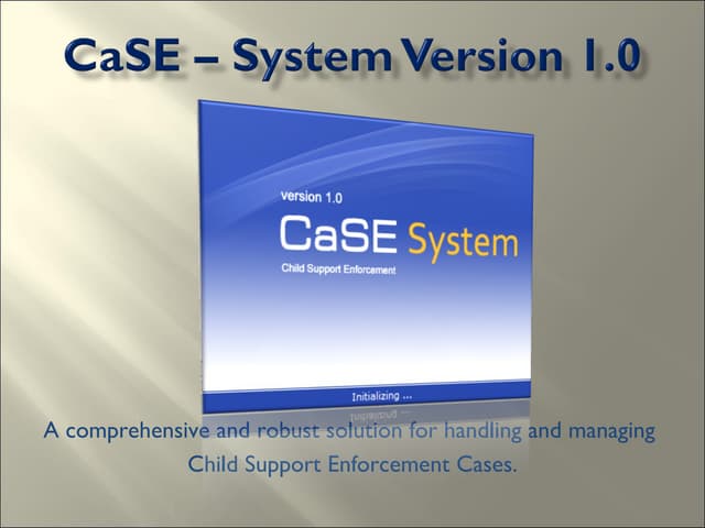 Ca Se Presentation W A