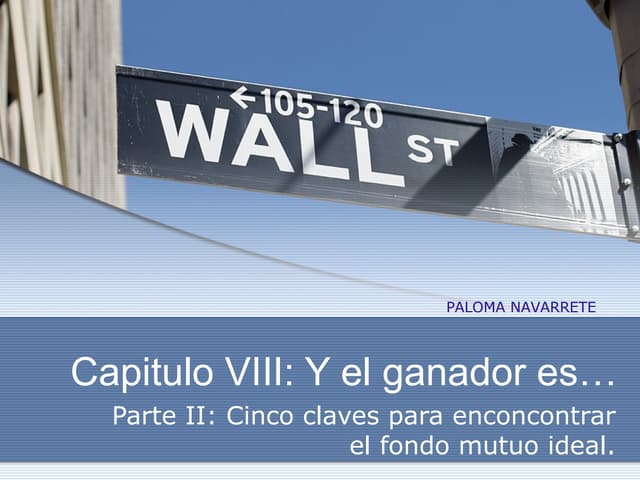 Capitulo Viii Cincoclaves