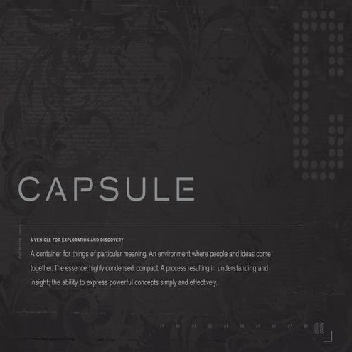 Capsule Presentation