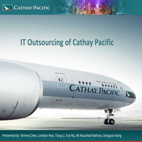 IT Outsourcing of Cathay Pacific