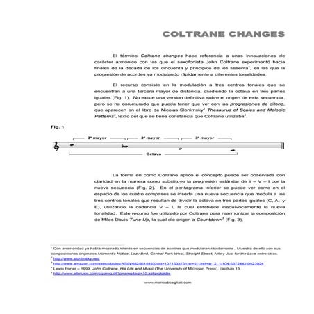 Understanding Coltrane Changes Part 1 – YFAE