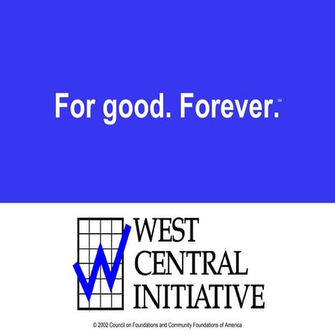 Transfer of Wealth Study for West Central Minnesota