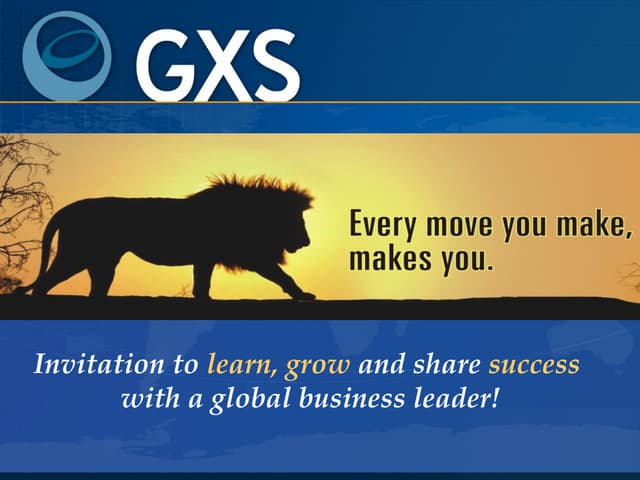 Info on GXS