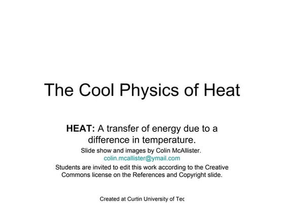 Method of heat transfer | PPT