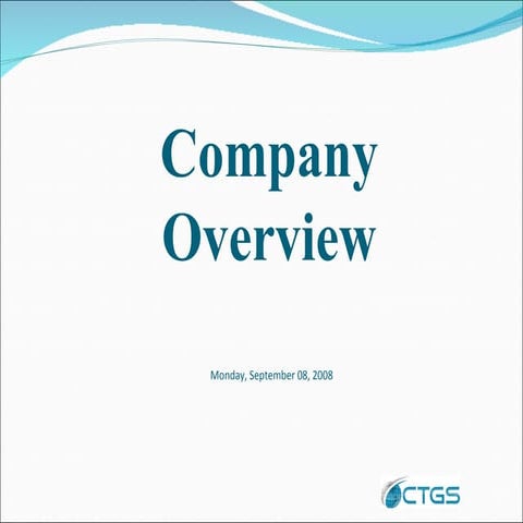 Corporate Overview Int