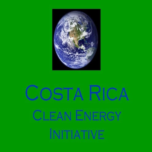 Costa Rica Clean Energy Initiative | PDF