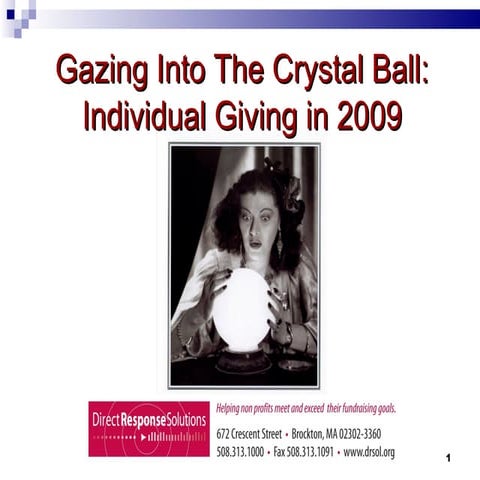 Crystal Ball Webinar 1 14 09 Final