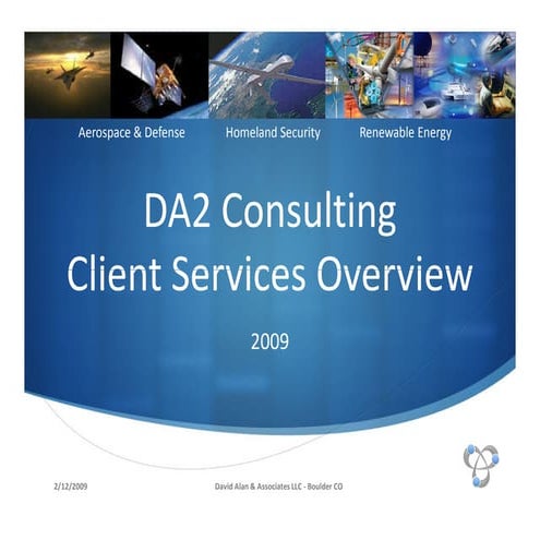 DA2 2009 Capabilities Presentation | PPT