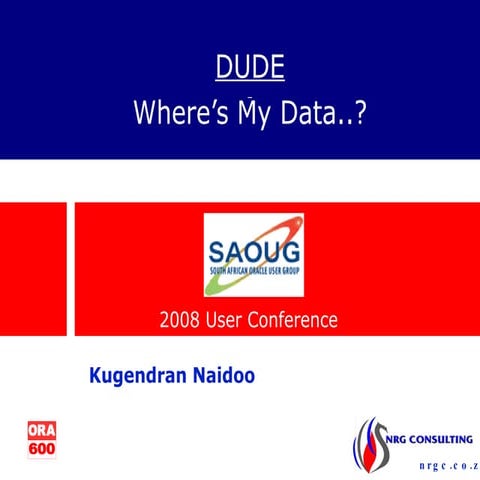 DUDE AT SAOUG 2008