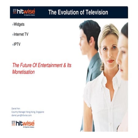 Daniel Yen's Hitwise 2008 Iptv Conference in Singapore