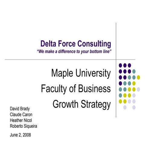Delta Force Consulting Board Presentation 06 021