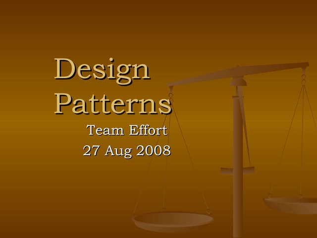Design Patterns