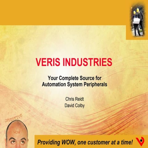 Diane Uk 08 Presentation   Veris Products