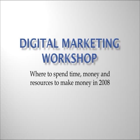 Digital Marketing2008