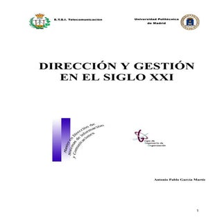 Direccion Y Gestion En El Siglo Xxi