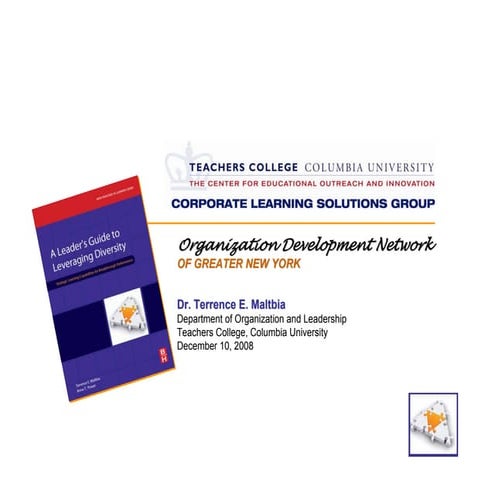 Diversity Presentation Od Network   Sample Slides