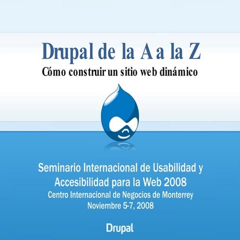 Presentación de Drupal | ODP