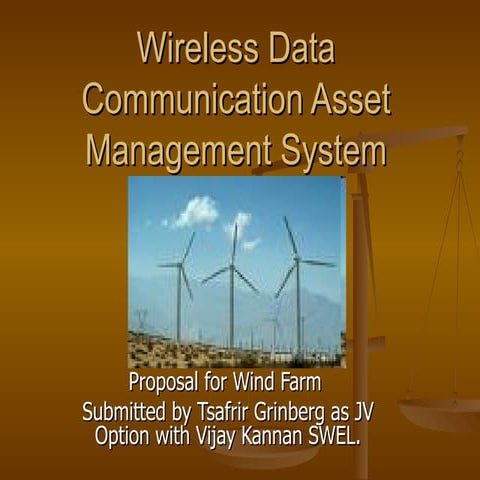 E2 E Solution 4 Wind Park 1st Draft
