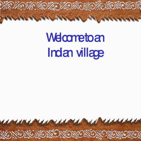 Indian village
