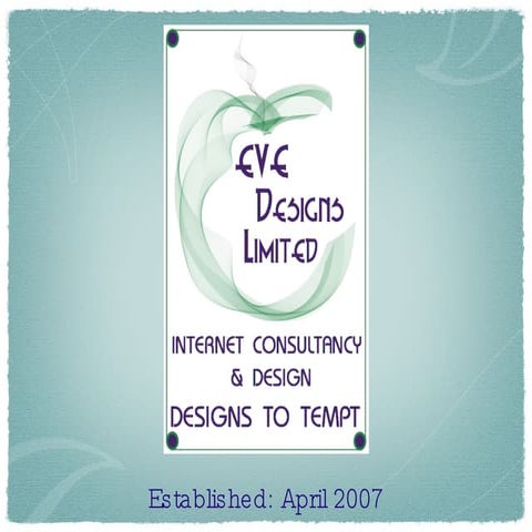 Eve Designs Presentation