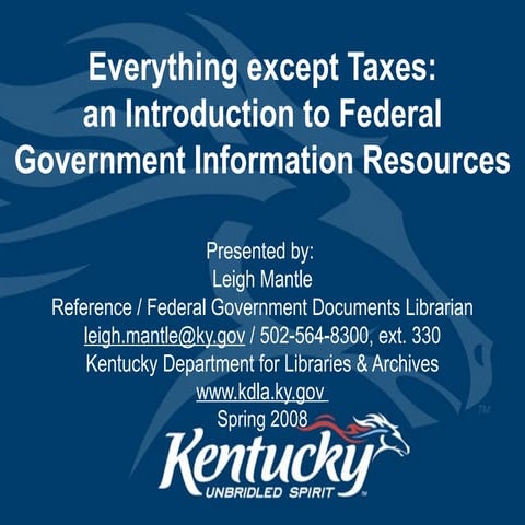 Everything Except Taxes