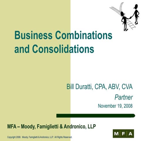 Business Combinations & Consolidations