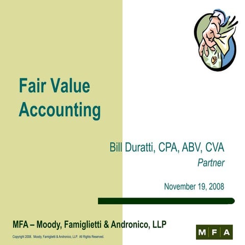 Fair Value Accounting