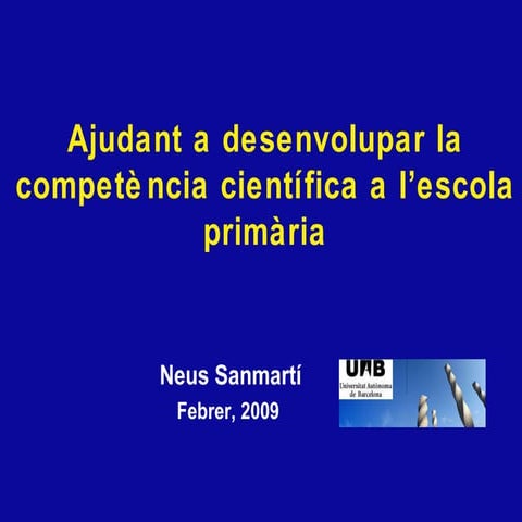 La competència científica