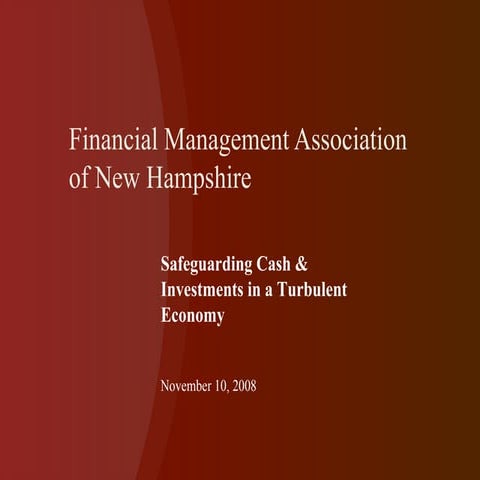 FMA of NH: Safeguarding Cash