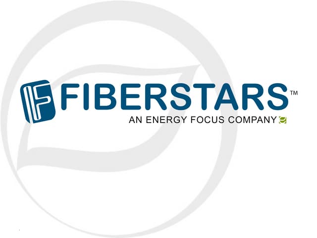 Fiberstars Design Presentation 2009