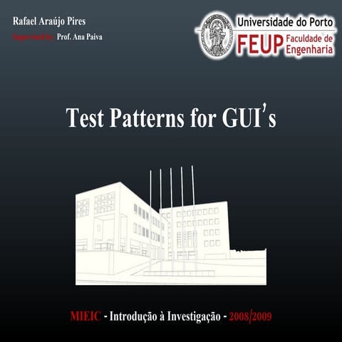 GUI Test Patterns | PPT
