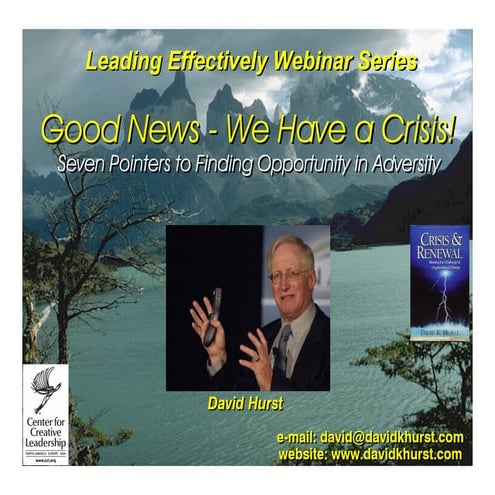 Good New We Have A Crisis   Ccl Revised Webinar Print Out