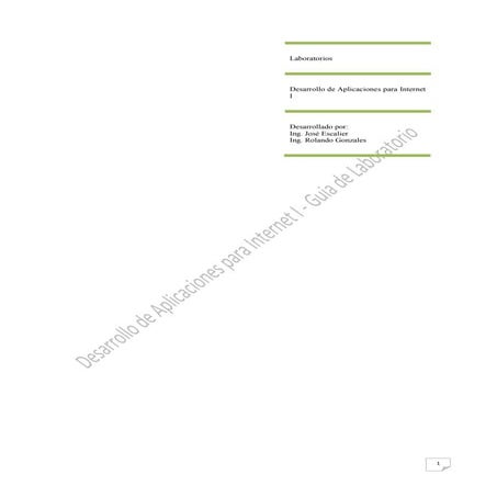 Guia De Laboratorios Dap I 2008   Area Web